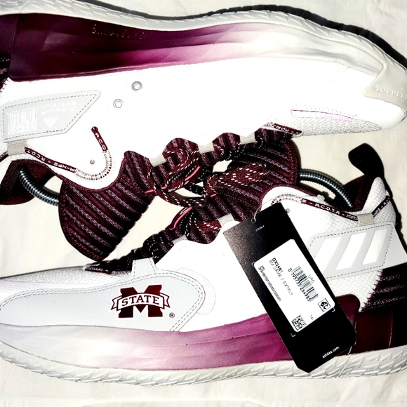 Adidas Dame 7 Extply Mississippi State Player Edition *RARE* Sz 14.5 Men NWT